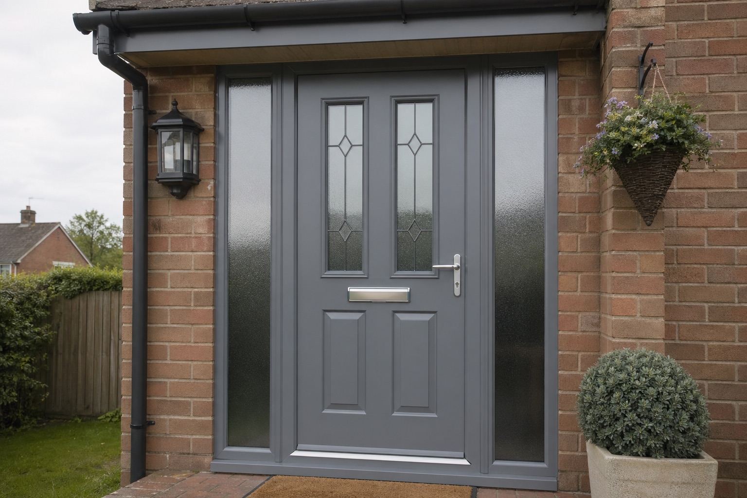 uPVC Door Spraying